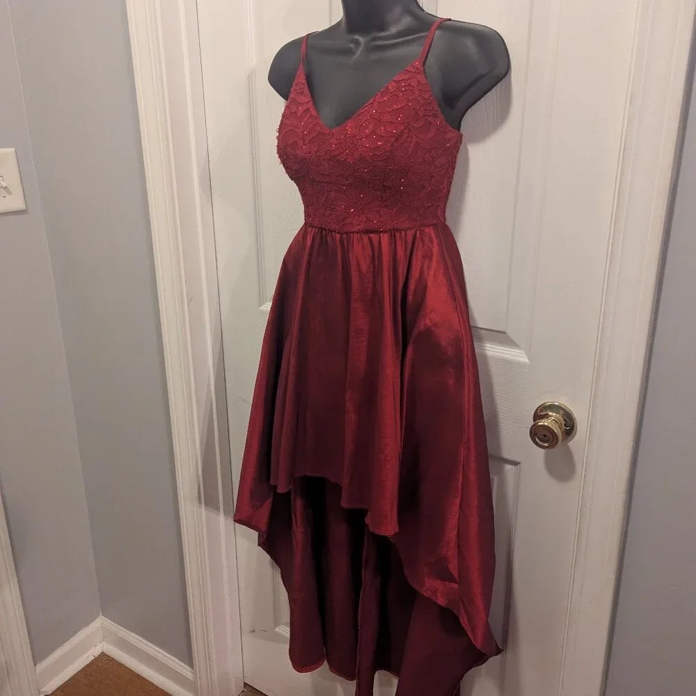 B Smart formal red dress - S - Picture 1 of 6